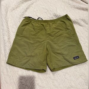 Patagonia Baggies Shorts Mens Size S Green